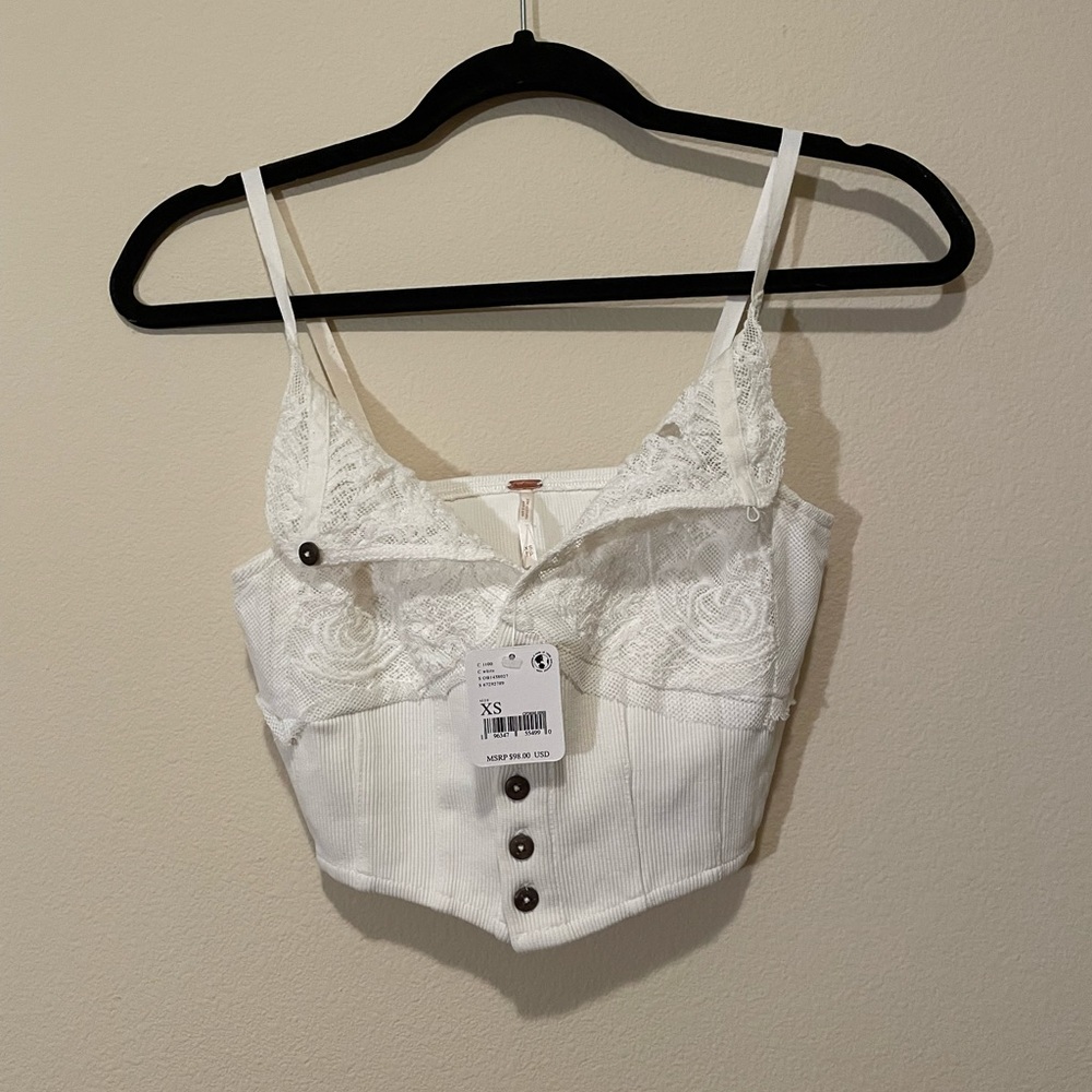 Free People Lace Top XS - Picture 3 of 13